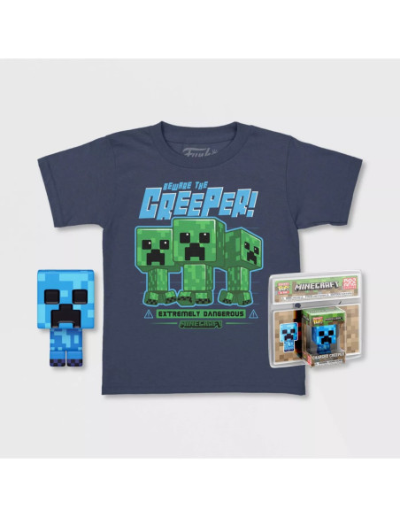 Pop & tee minecraft charged creeper
