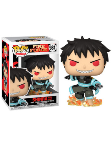 Funko pop animacion fire force shinra