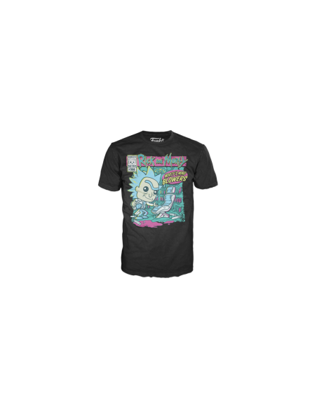 Camiseta funko series tv rick &