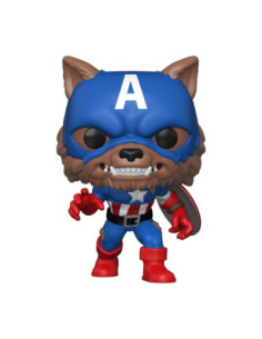 Funko pop marvel capitan america capwolf