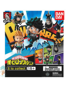 Set gashapon my hero academia llavero