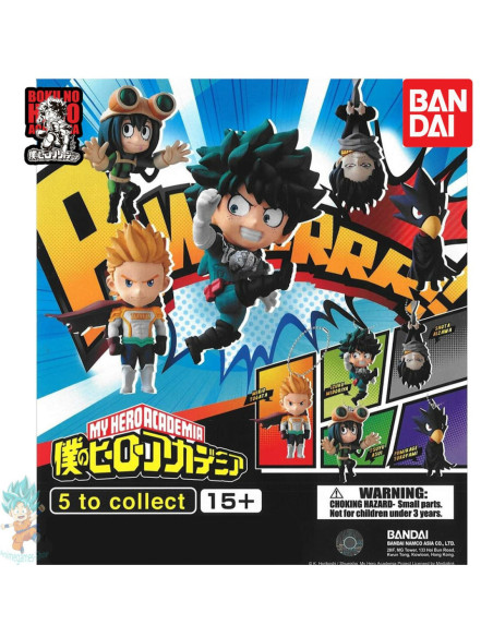 Set gashapon my hero academia llavero