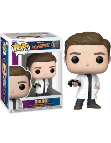 Funko pop marvel ms. marvel bruno