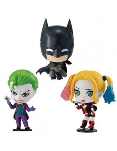Set bolas gashapon bandai batman capchara