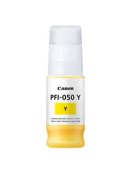 Cartucho tinta canon pfi - 050y tc - 20 amarillo