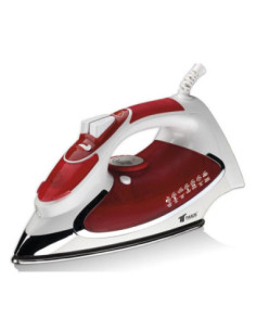 Plancha vapor thulos th - pv2201 rojo 2200w
