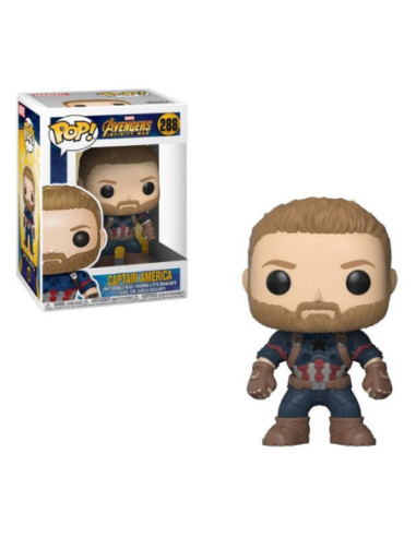 Funko pop marvel infinity war capitan