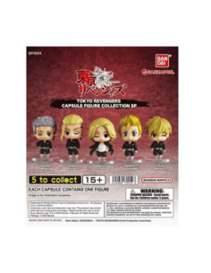 Lote gashapon 30 articulos tokyo revengers