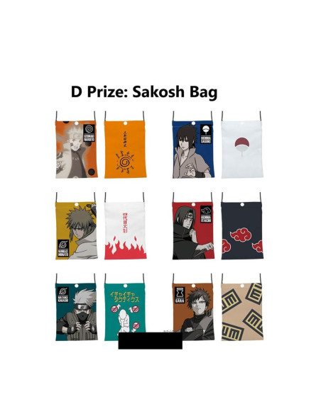 Surtido mochilas bandai 24 unidades naruto