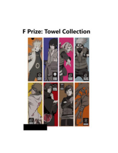 Surtido toallas bandai 24 unidades naruto