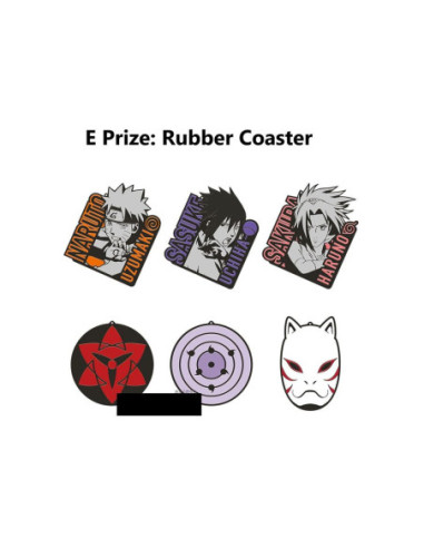 Surtido posavasos bandai 24 unidades naruto