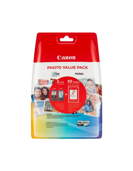 Multipack canon pg - 540l cl - 541xl + papel
