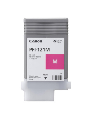 Cartucho tinta canon pfi - 121m magenta