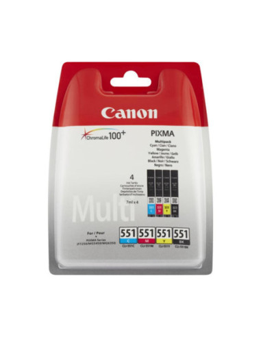 Multipack canon cli - 551 c m y