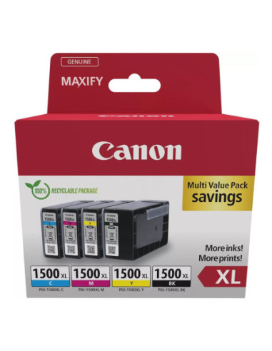 Multipack canon pgi - 1500xl n c m