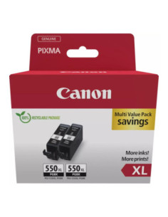 Pack cartucho tinta canon pgi - 550xl negro