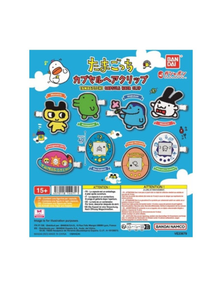 Set gashapon 40 unidades tama capsule
