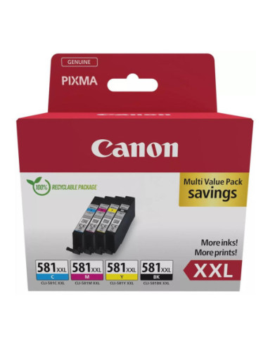 Cartucho tinta canon cli - 581xxl negro cian
