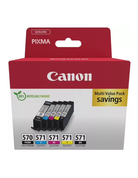 Multipack canon pgi - 570 + cli - 571 pgbk