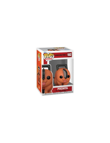 Funko pop animación chainsaw man pochita