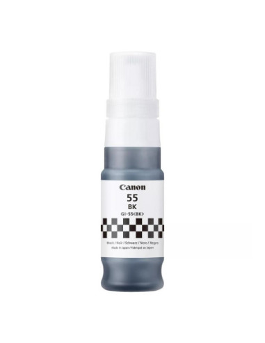 Botella tinta canon gi - 55 ink negro