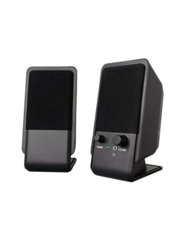 Altavoces ewent 2.0 ew3528 negro