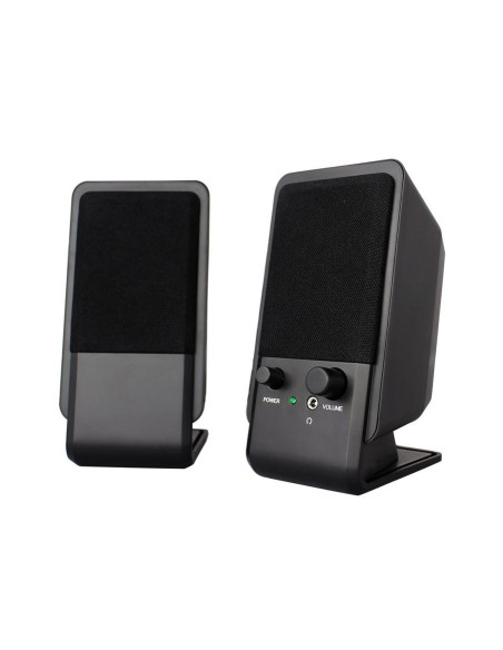 Altavoces ewent 2.0 ew3528 negro