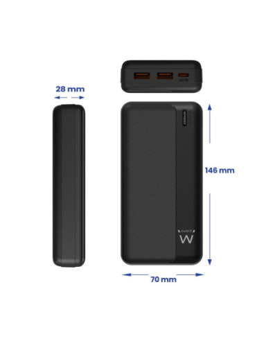 Powerbank ewent ew1163 20000mah