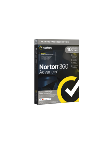 Antivirus norton 360 advanced 200gb español