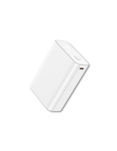Powerbank qcharx kratos inalambrico 20000mah blanco
