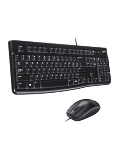 Combo teclado y raton logitech mk120