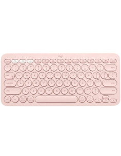 Teclado logitech k380 multi - device bluetooth rosa