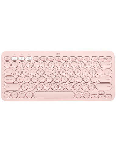 Teclado logitech k380 multi - device bluetooth rosa