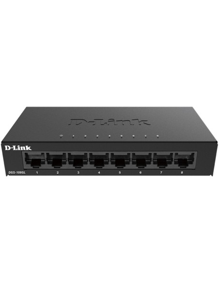 Switch d - link 8 puertos gigabyte plug
