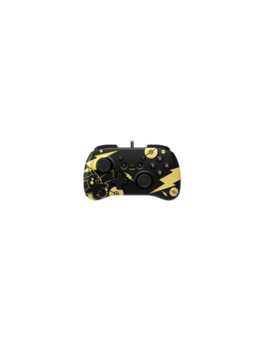 Gamepad hori controller mini pikachu black