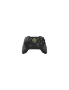 Gamepad hori wireless zelda negro nintendo