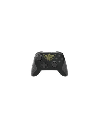 Gamepad hori wireless zelda negro nintendo