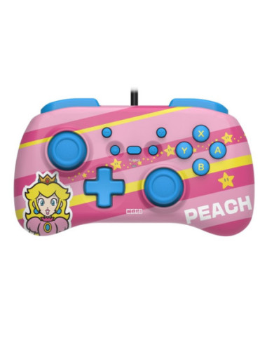 Gamepad hori controller mini peach nintendo