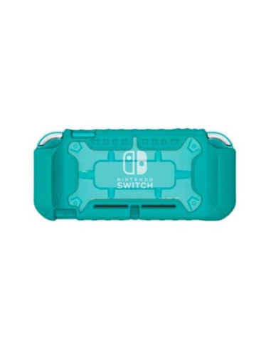 Carcasa hori nintendo switch hibrida turquesa