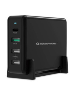 Cargador conceptronic ozul01b carga rapida pd