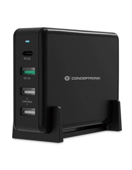 Cargador conceptronic ozul01b carga rapida pd