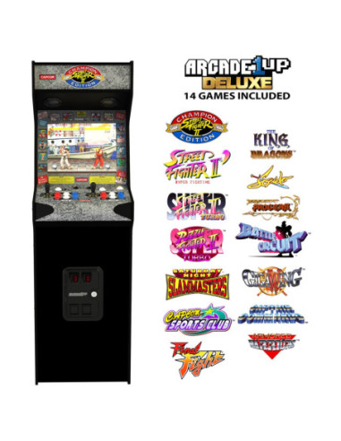 Maquina arcade arcade1up street fighter deluxe