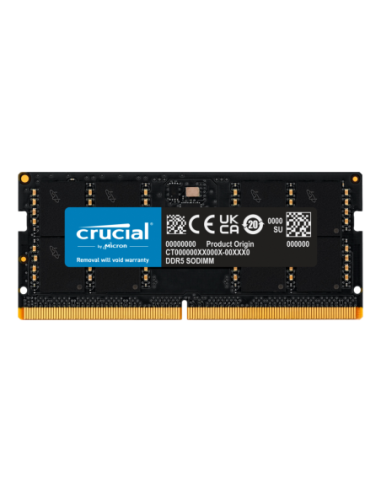 Memoria ram ddr5 32gb crucial sodimm