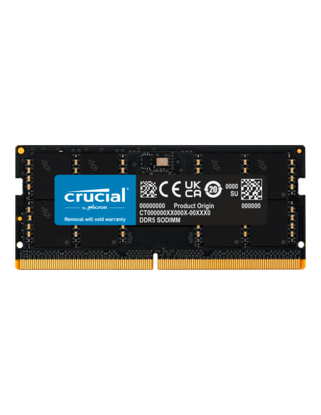 Memoria ram ddr5 32gb crucial sodimm