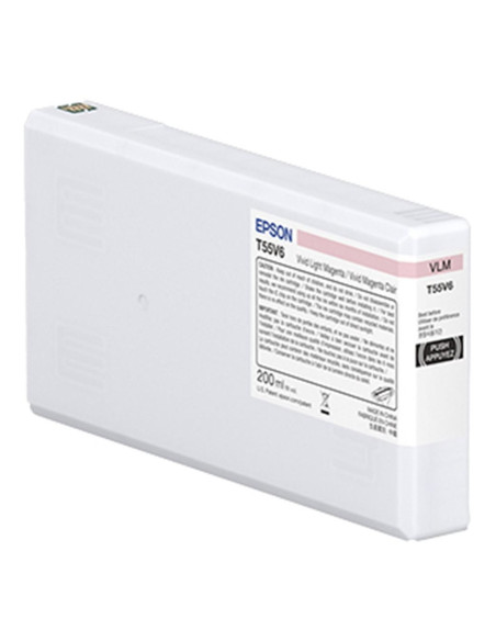 Cartucho tinta epson t55w6 light magenta