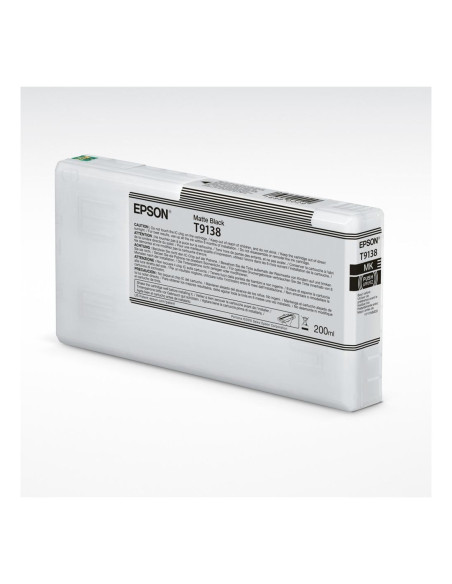 Cartucho tinta epson t9138 negro mate