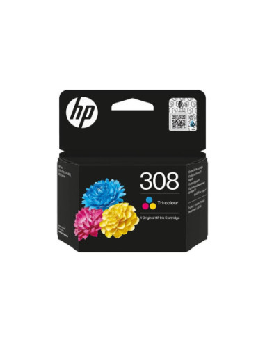 Hp cartucho 308 color cian magenta
