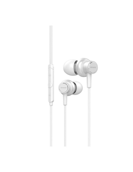 Auriculares aiwa estm - 500wt jack 3.5mm blanco