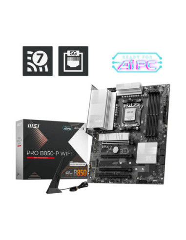 Placa base msi pro b850 - p wifi