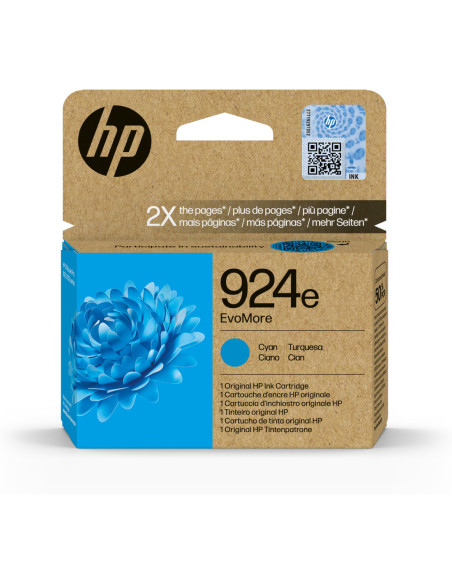 Cartucho tinta hp 924e cian officejet